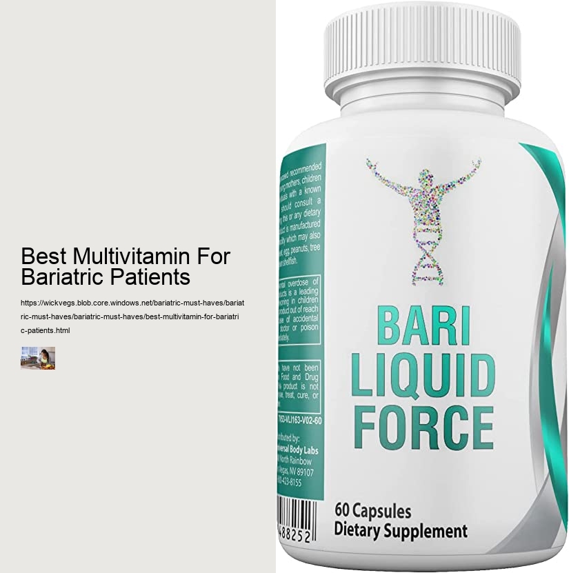Best Multivitamin For Bariatric Patients