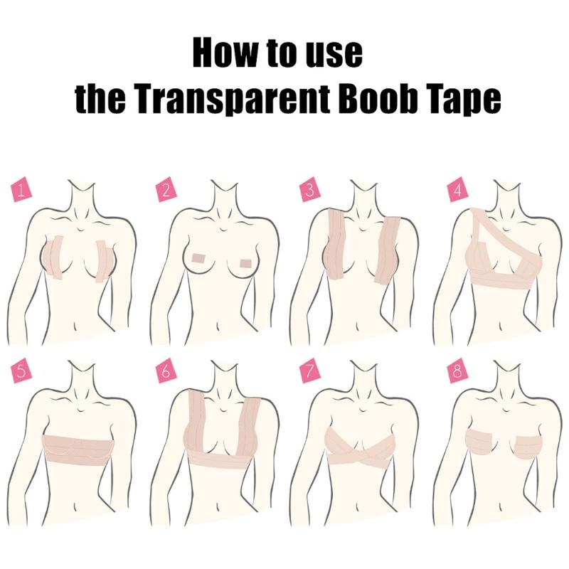 How To Tape Breasts For Spaghetti Straps
