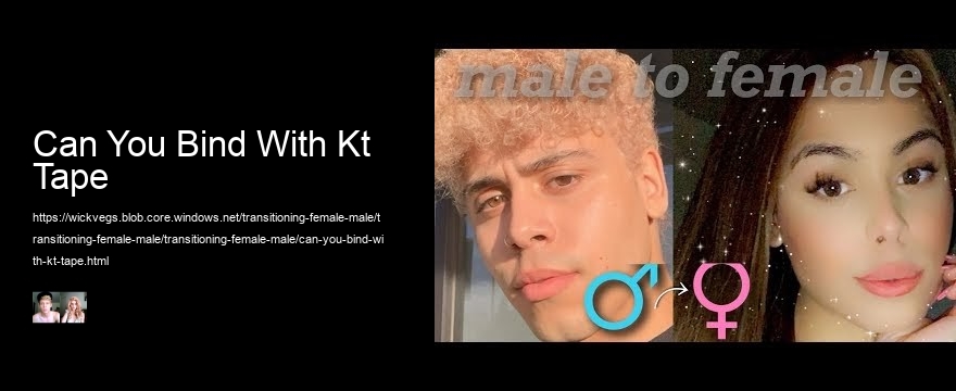 Can You Bind With Kt Tape