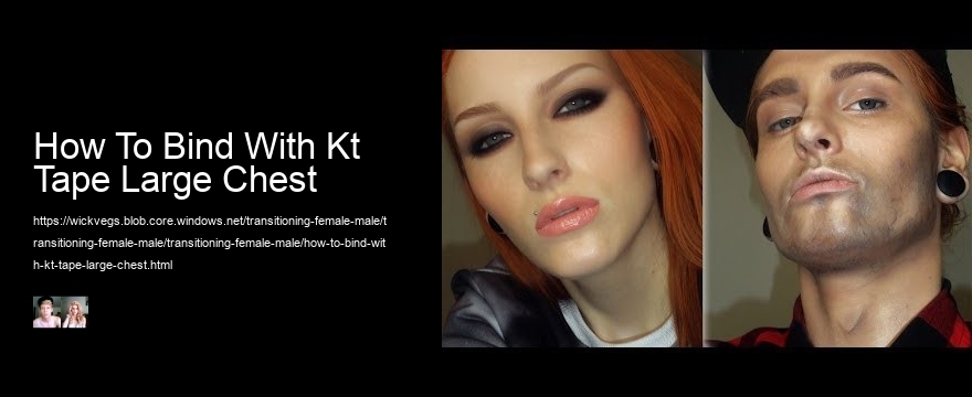 How To Bind With Kt Tape Large Chest