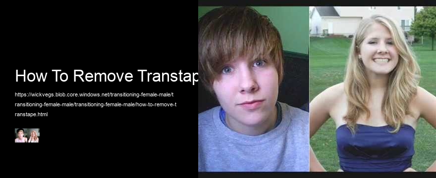 How To Remove Transtape
