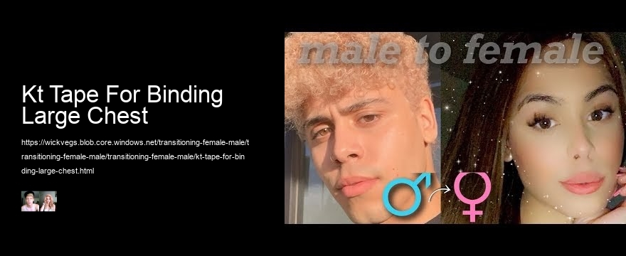 Kt Tape For Binding Large Chest