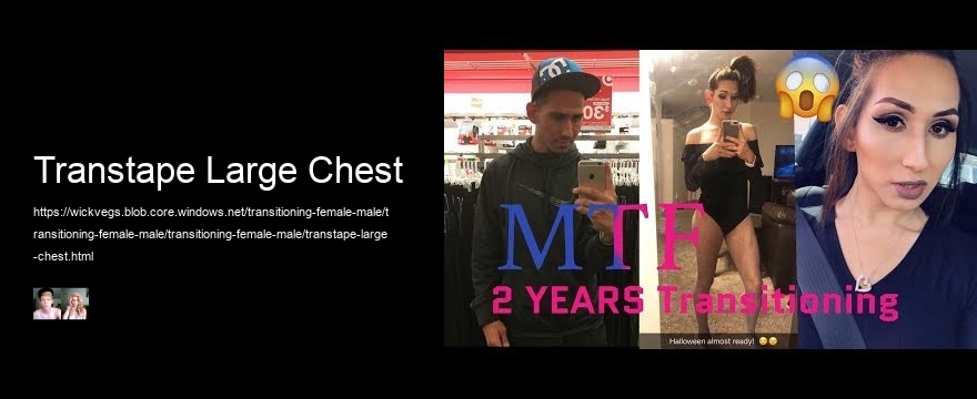 Transtape Large Chest